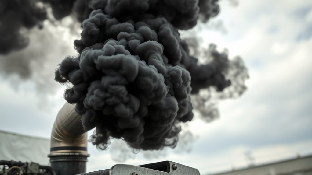 diesel smoke emission causes