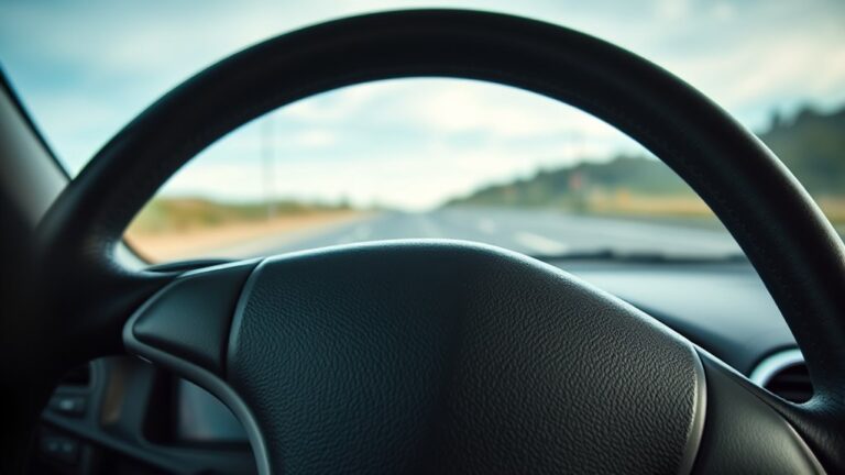 misaligned steering wheel positioning