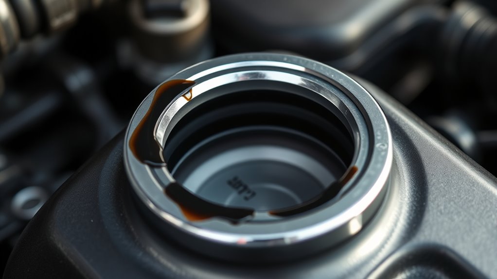 missing cap causes steering issues