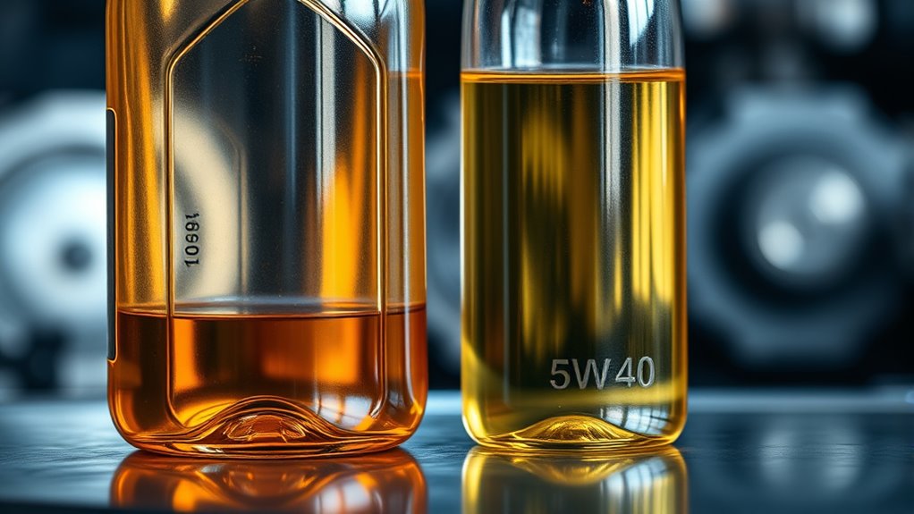 oil viscosity comparison details