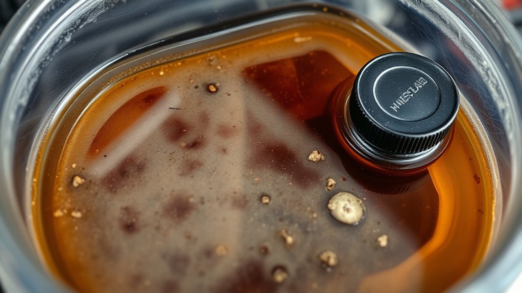 signs of degraded fluid