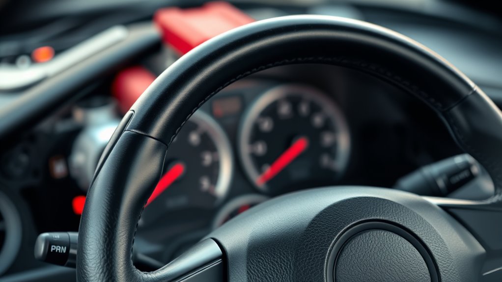 steering vibration prevention techniques