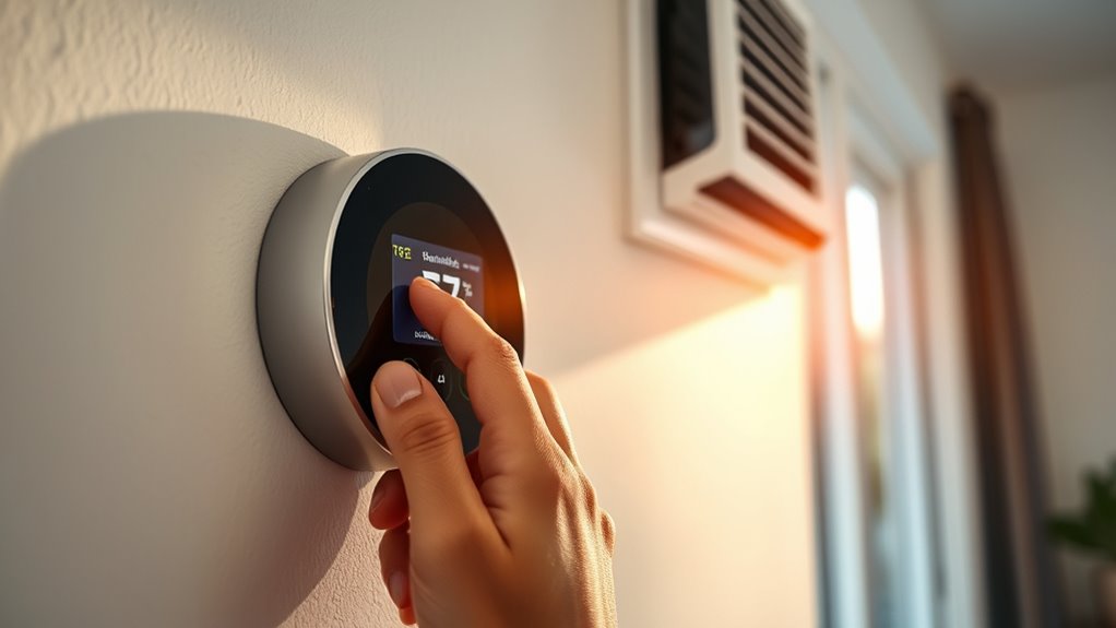 thermostat replacement cooling issue