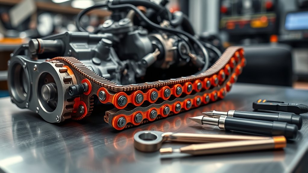 timing chain maintains engine timing