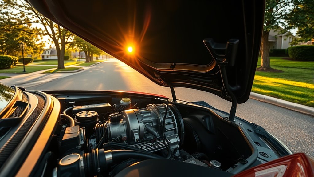 transmission noise when parked